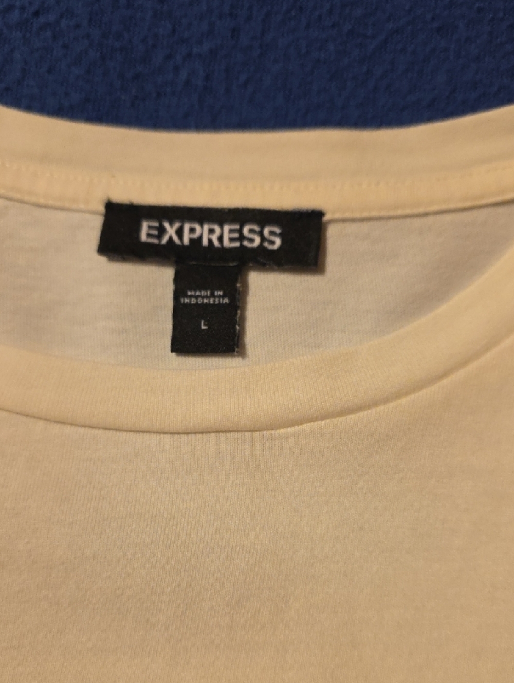 Express Ivory Ruffle Sleeve Tank Top - Picture 2 of 4